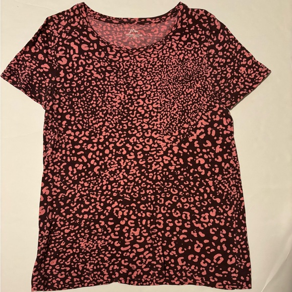 J. Crew Factory Tops - Jcrew animal print tee